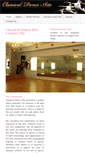 Mobile Screenshot of classicaldanceartslc.com